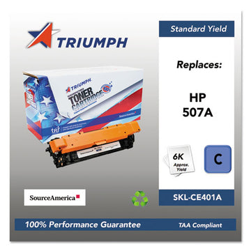 Triumph™ 751000nsh1281 Remanufactured Ce402a (507a) Toner, 6,000 Page-yield, Yellow freeshipping - TVN Wholesale